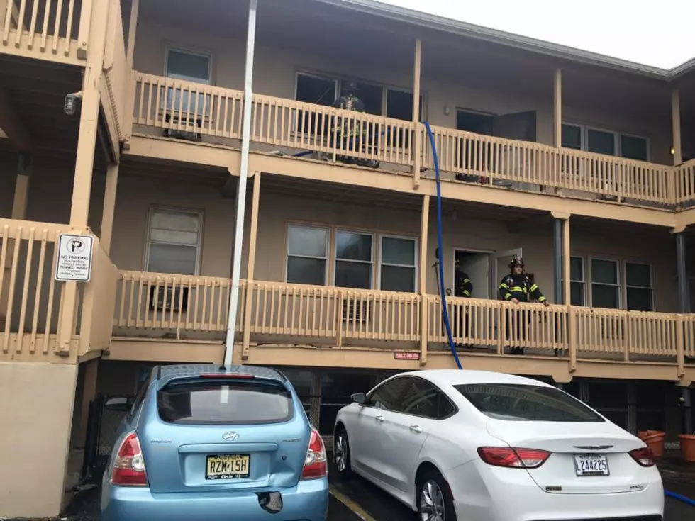 Fire damages three units at Bradley Beach apartment complex