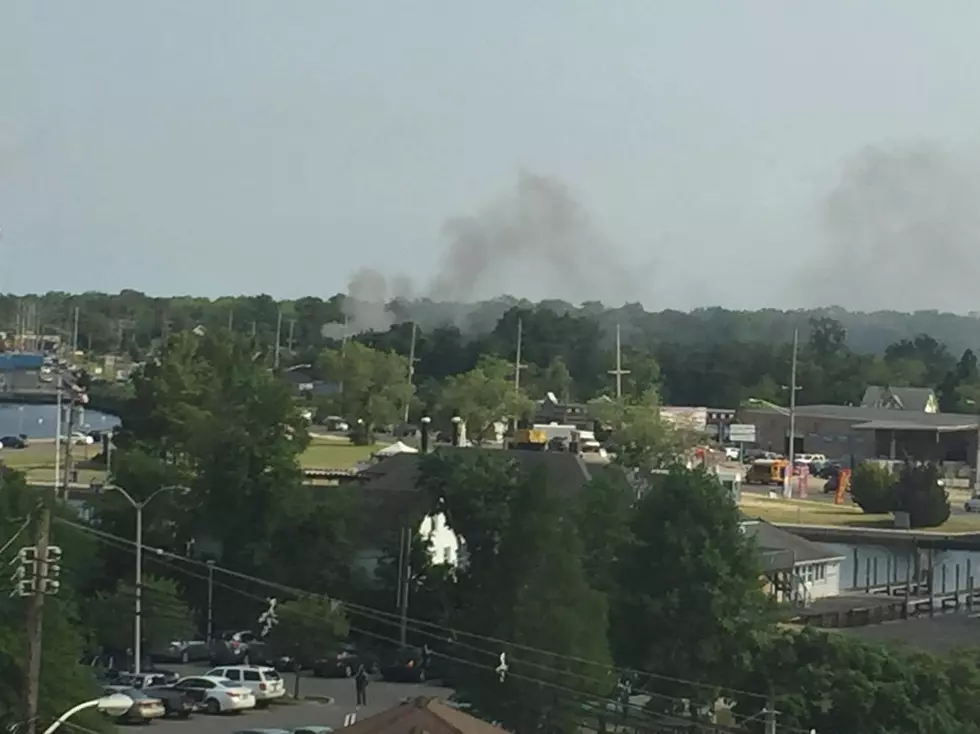 Heavy Smoke Spotted Near Route 166