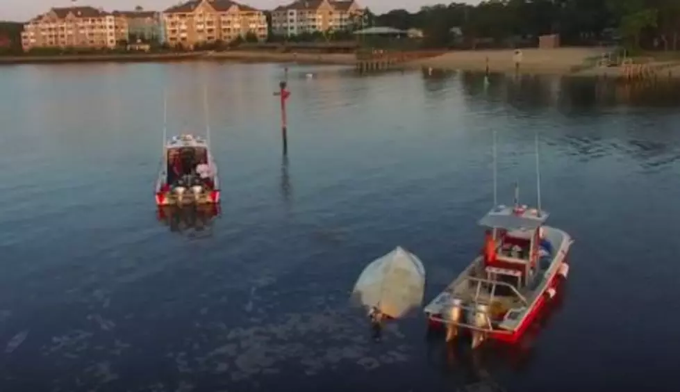 Watch Drone Video Of The Aftermath Of A Dramatic Boat Rescue In Point Pleasant