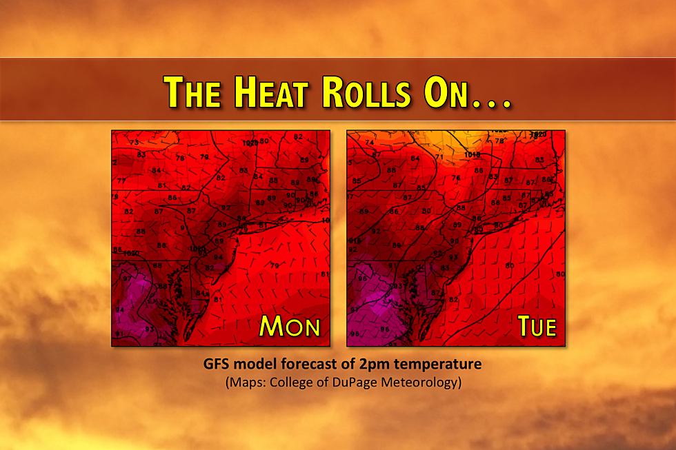 Steamy stretch of summer weather continues for NJ