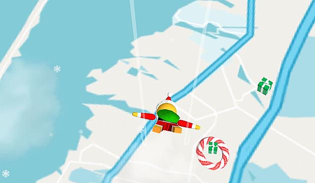 Watch Santa Skydive Over Toms River