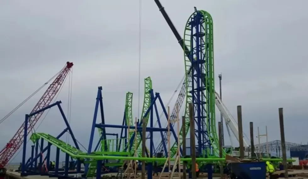 Take An Early Look At Seaside’s New Roller Coaster [Video]
