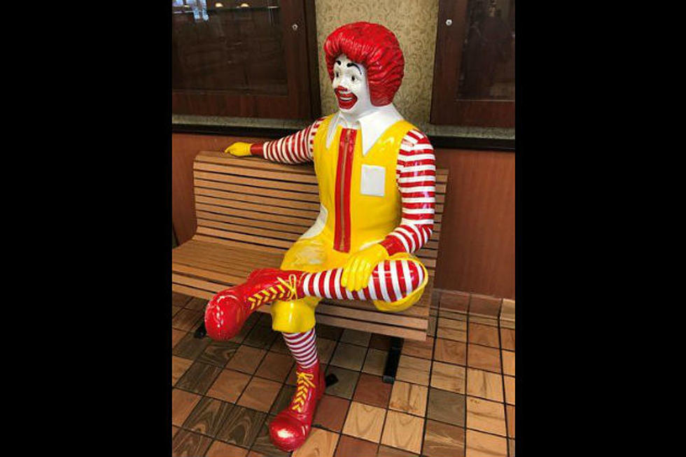 Stolen Ronald McDonald statue makes Hunterdon cops ‘Grimace’