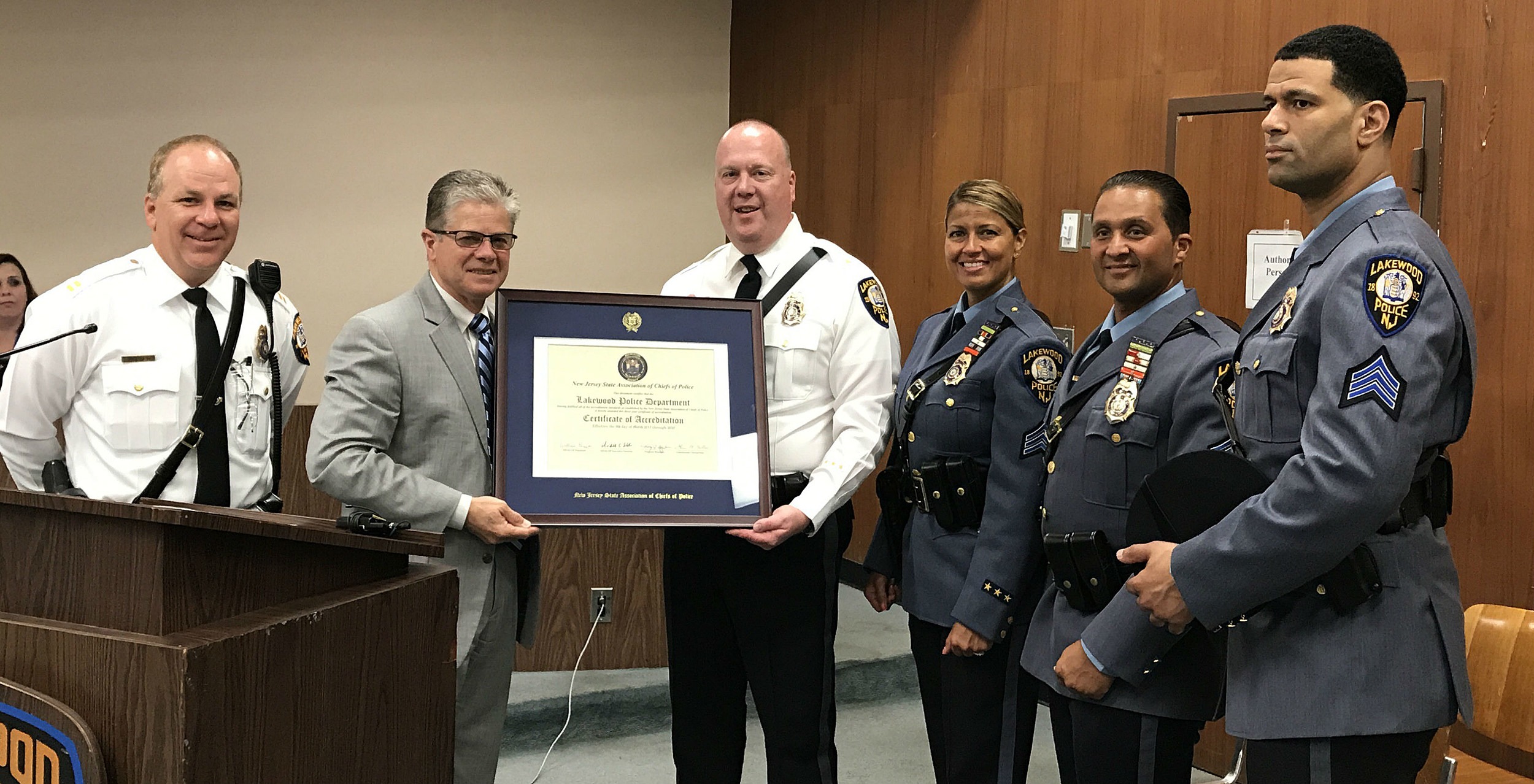 Lakewood Police Department earns state accreditation