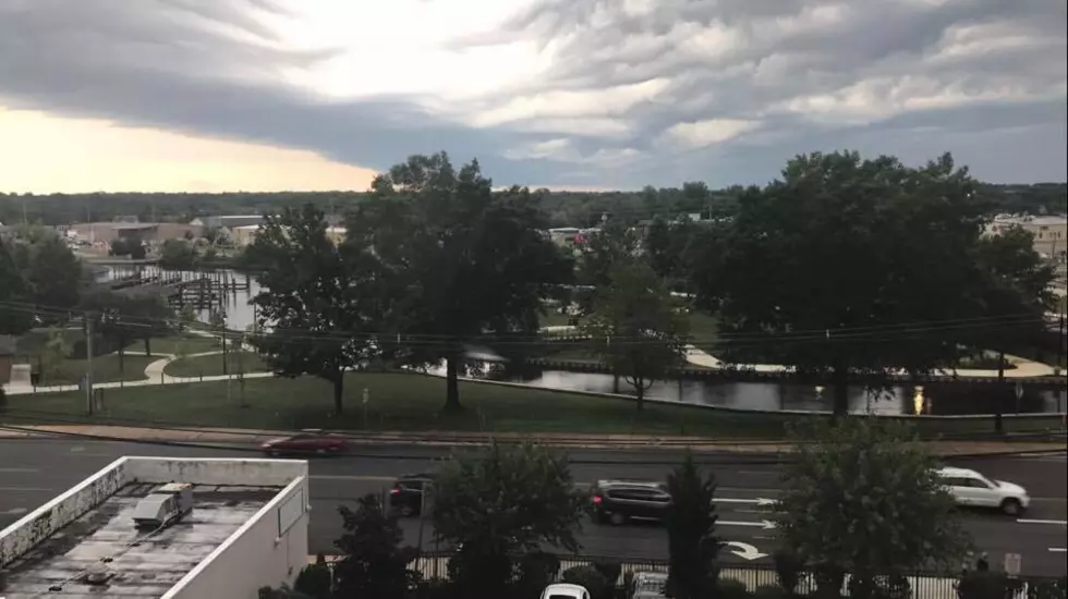 Time Lapse Of Angry Storm Clouds Over Toms River [Video]