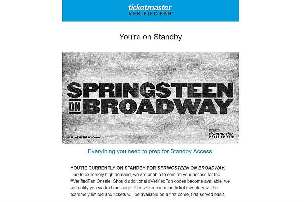 We&#8217;ve got your Bruce Springsteen Verified Fans right here