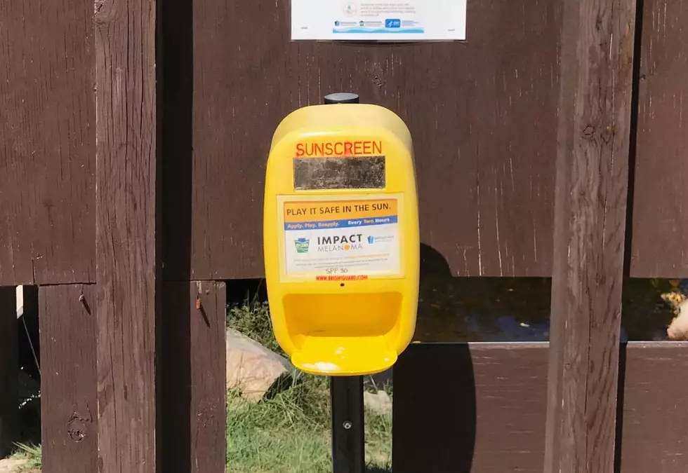 Free Sunscreen Arrives At A Jersey Shore Beach