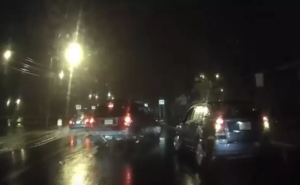 Flooding &#038; Dangerous Road Conditions In Ocean County Caught On Video