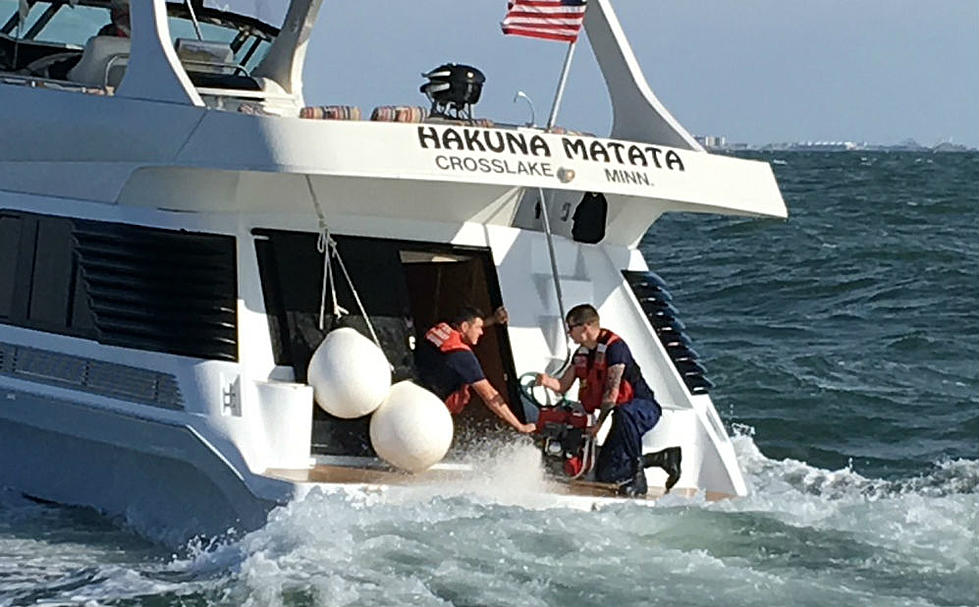 Two saved, yacht salvaged off Cape May