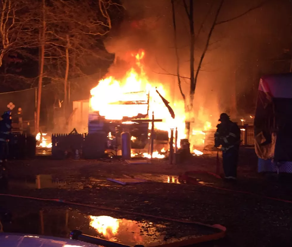 Manchester woman loses mobile home and dog in predawn fire