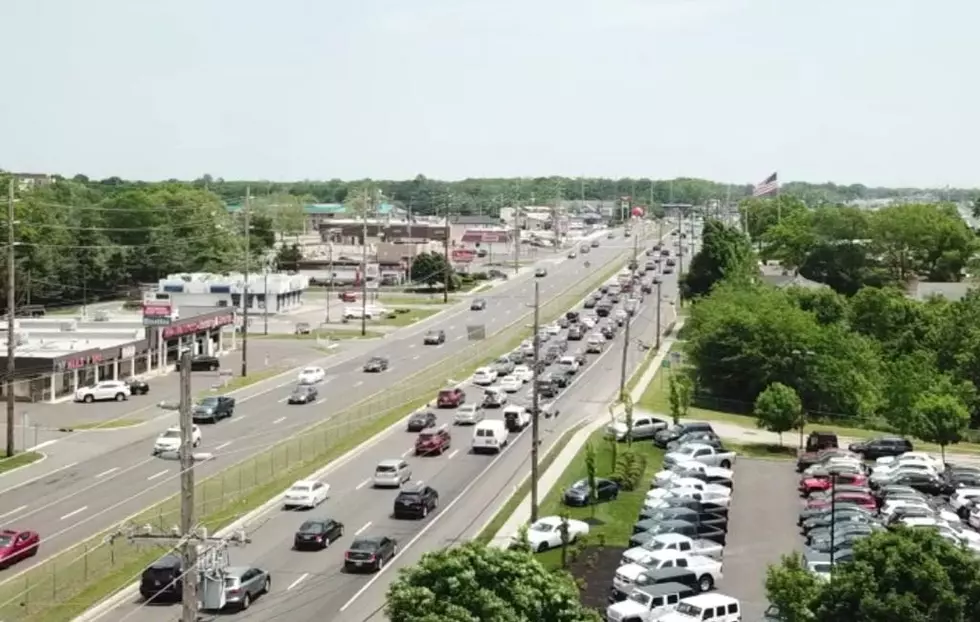 Memorial Day Weekend Traffic From High Above Toms River