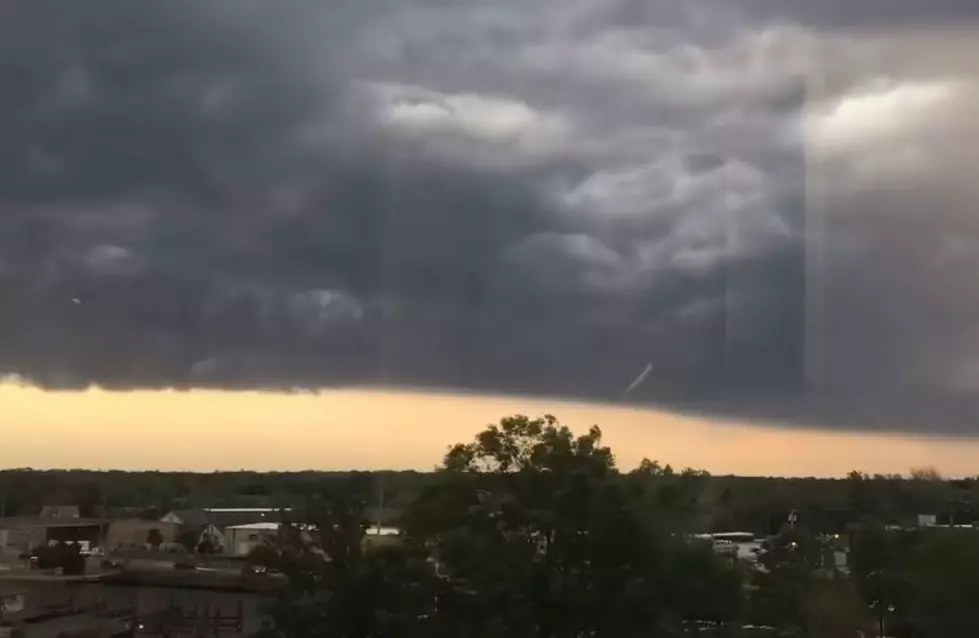 Watch Tuesday's Sunset Storm Roll Into Toms River [Video]