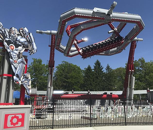 Get a Sneak Peek at the New Cyborg Ride at Six Flags [VIDEO]