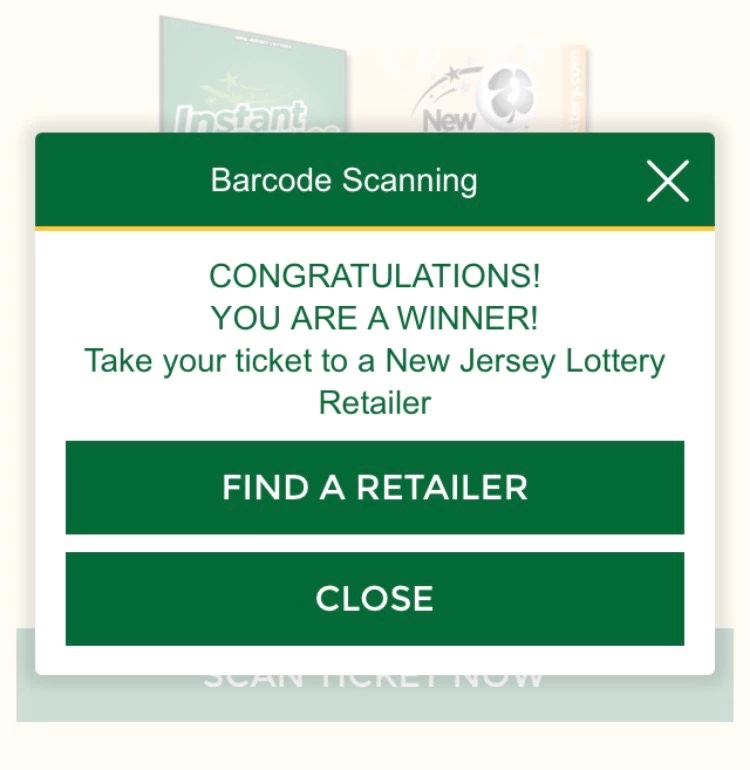 lottery ticket barcode scanner