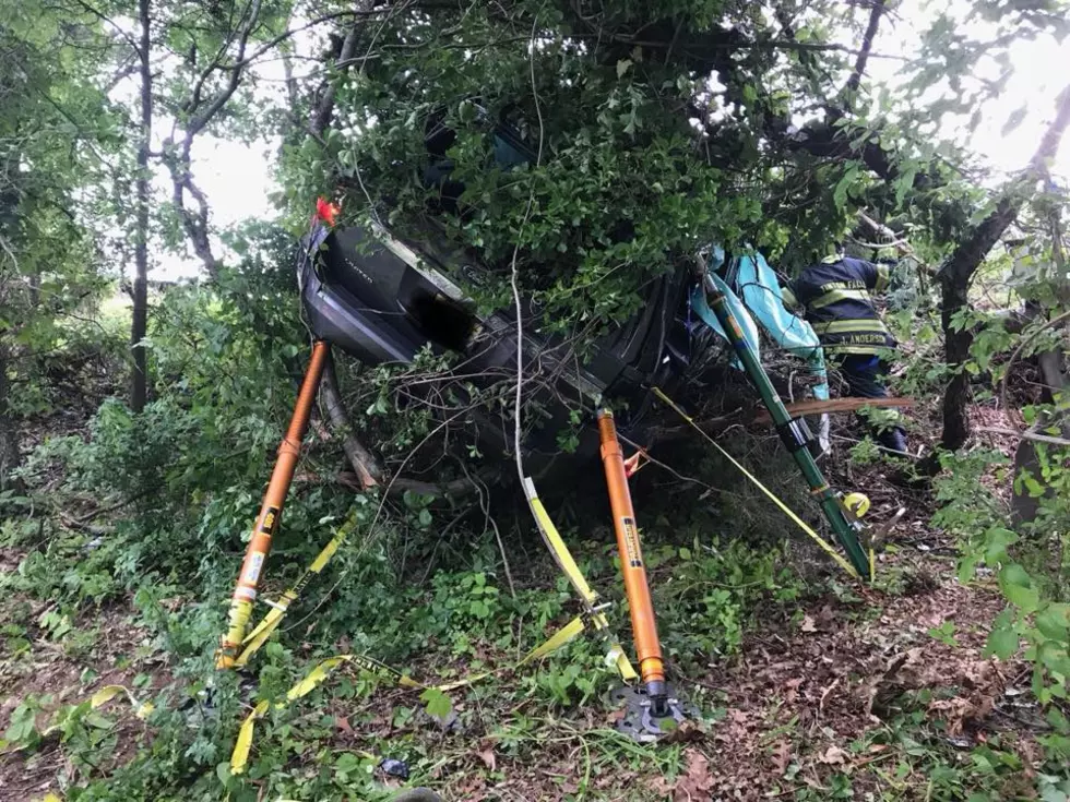 Car crashes into a house in Wall, another gets stuck in tree in Tinton Falls