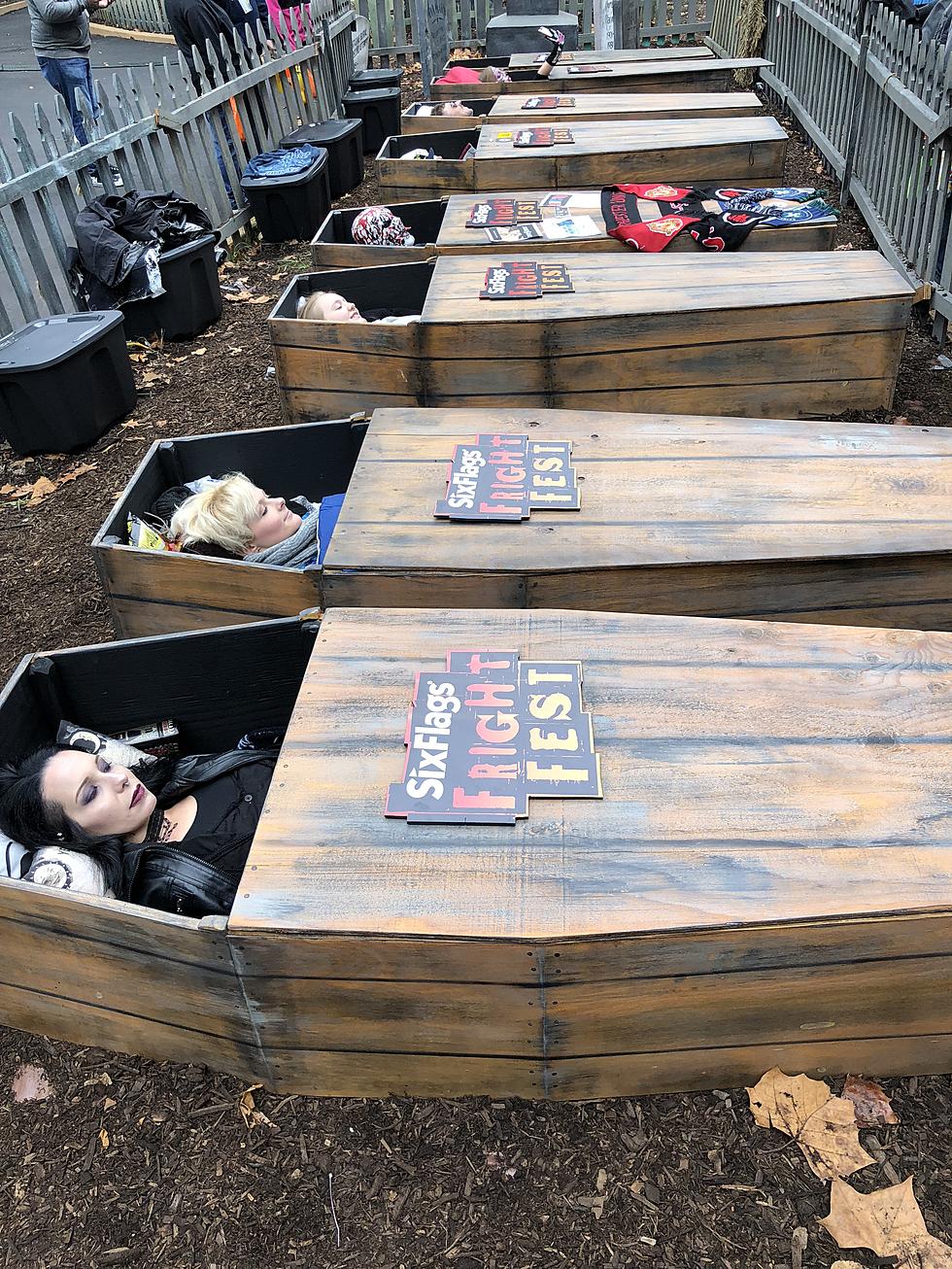 See A Preview Of Great Adventure’s 30-Hour Coffin Challenge