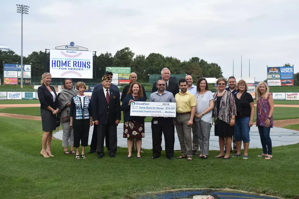BlueClaws Homeruns For Heroes Pays Off for Charities
