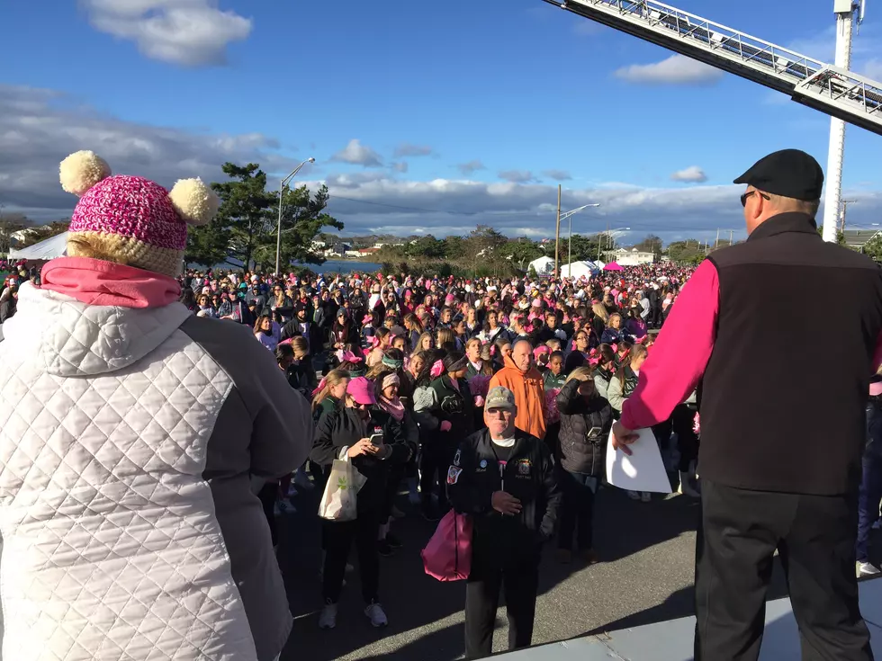 Great Day in Pt Pleasant Beach for the Making Strides Walk