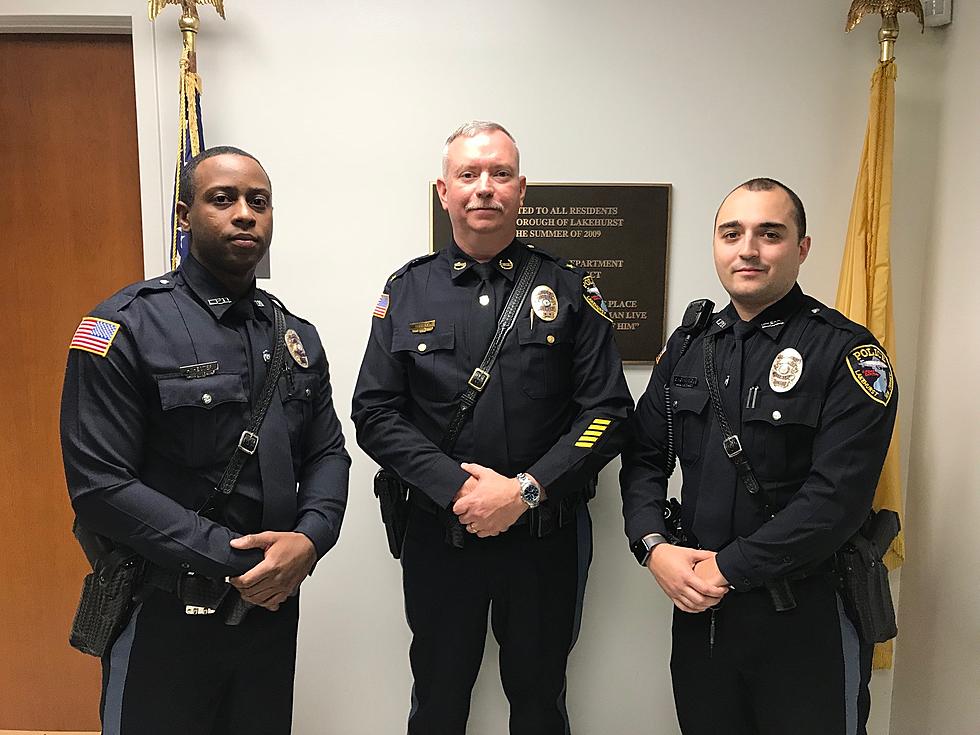 Lakehurst Police swear in two new officers