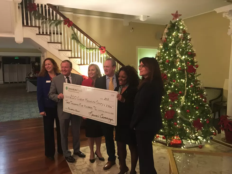 200 Club of Monmouth County receives grant to support mission