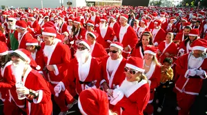 Soaking Up Santa Silliness in Asbury and Around the World