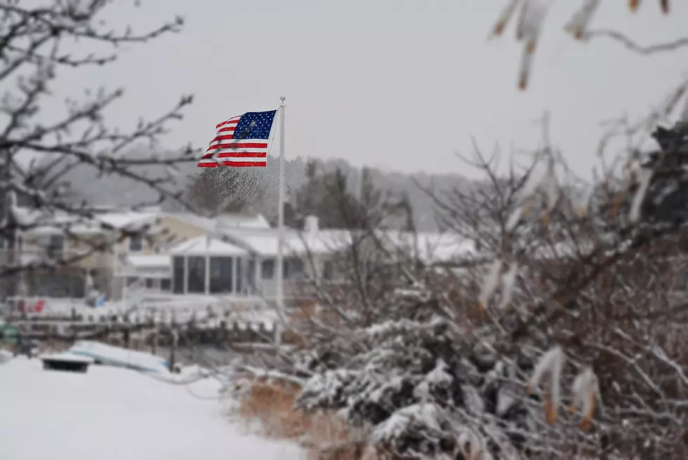 Scenes From a Snowy Weekend at the Shore [VIDEO] 