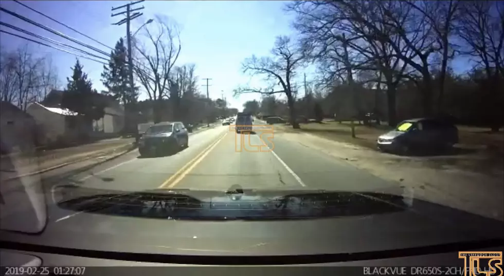 Lakewood ambulance driver strikes a pedestrian on a sidewalk