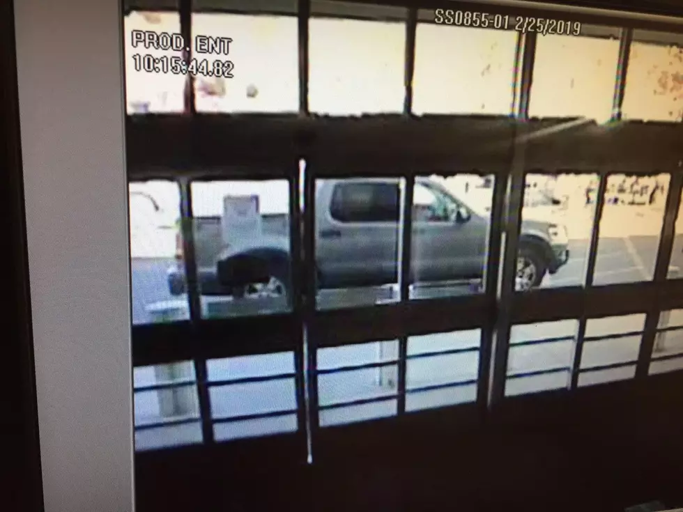 Manchester Police say woman driving this pickup stole an 86-year old’s purse