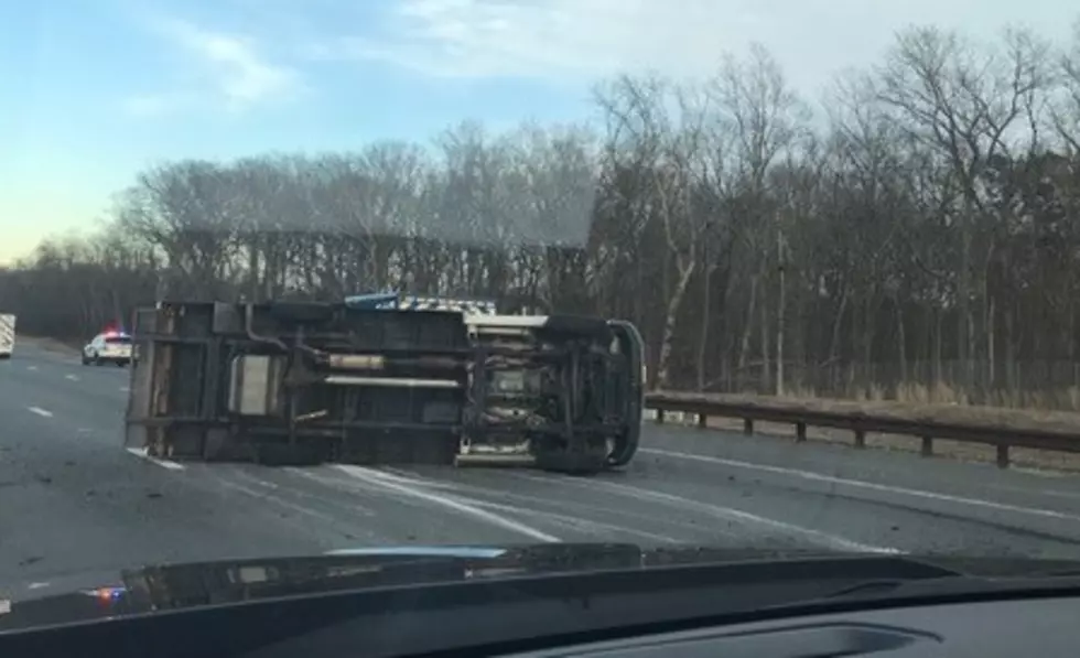 Flipped Vehicle Snarls Thursday Parkway Commute