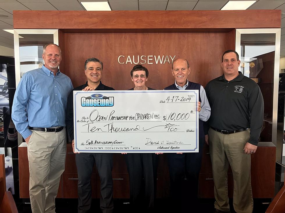 Causeway Dealerships Rewards Another Charitable Group