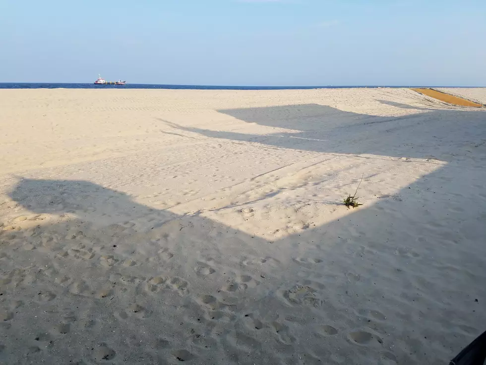 Sand dunes on the beach. (Vin Ebenau, Townsquare Media NJ)