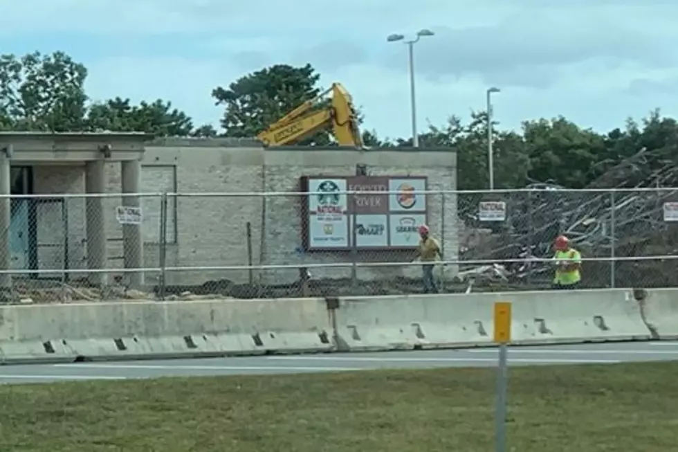 Demolition Days at the GSP Forked River Rest Area