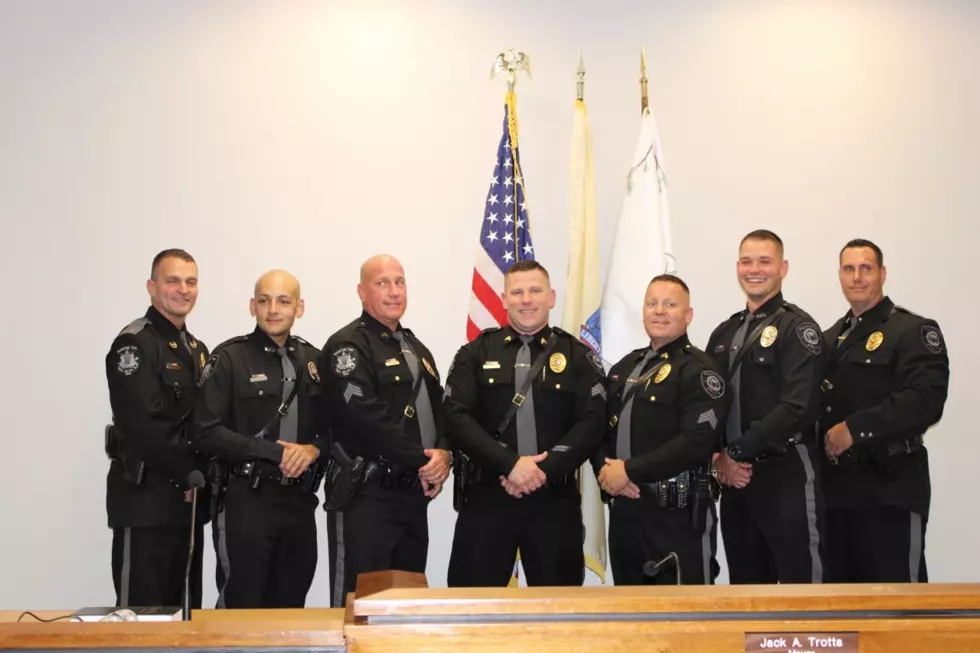 Plumsted Police hire two new officers, promote three patrolmen