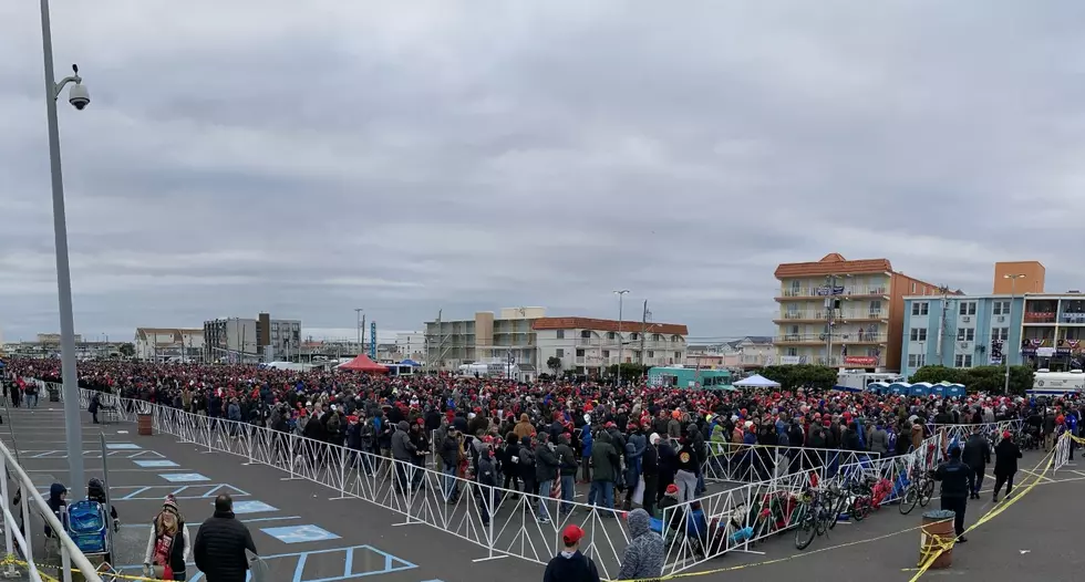 A Firsthand Account of Waiting for Pres. Trump in Wildwood &#8212; But Not Getting In