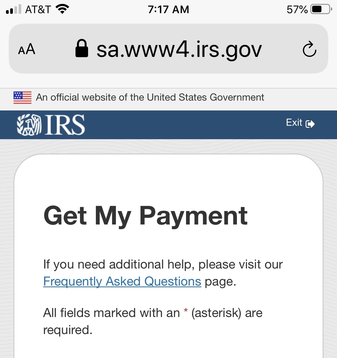 irs get my payment status