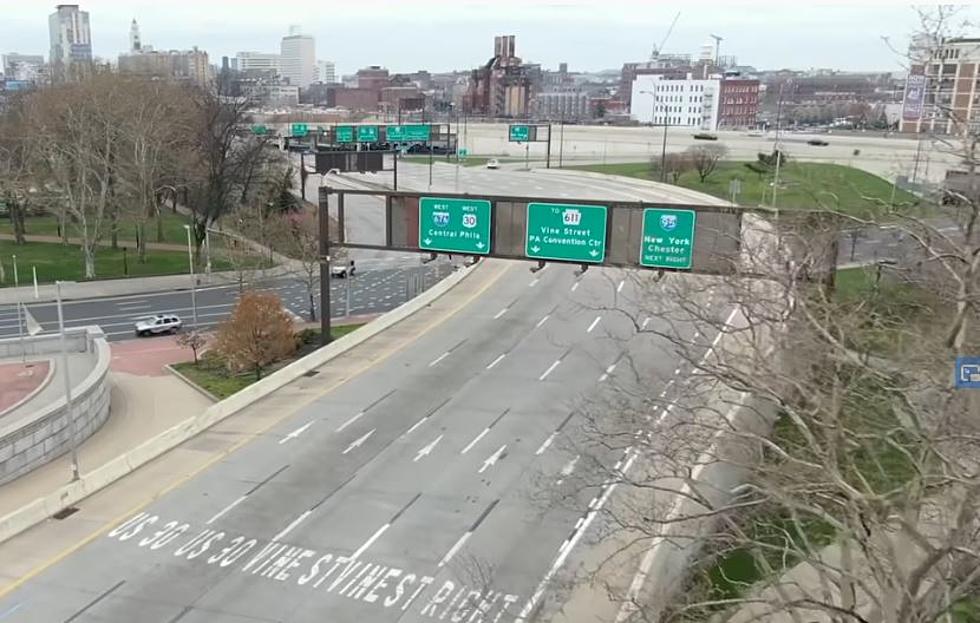 Eerie Drone Footage Shows Nearly Empty Philly Streets During Coronavirus