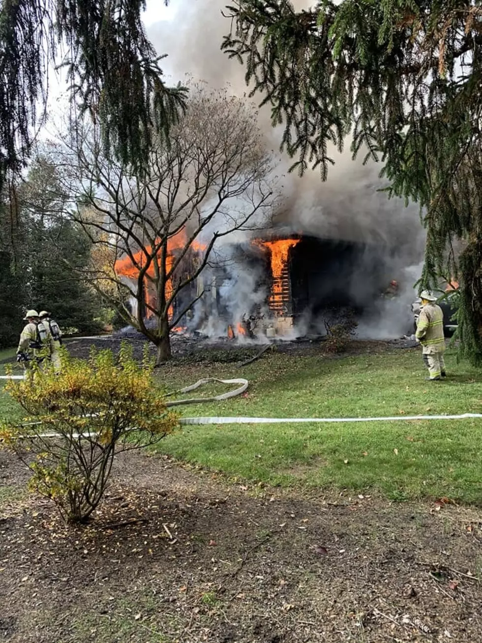 Fire with two explosions destroys Middletown structure on Wednesday