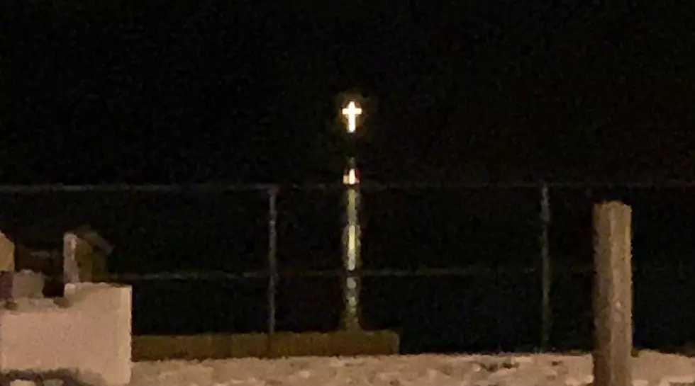 What is the Story Behind the Cross on the Lake in Tuckerton?