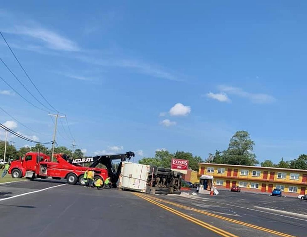Garbage Truck Driver Partially Ejected from Vehicle on Route 70 in Lakehurst