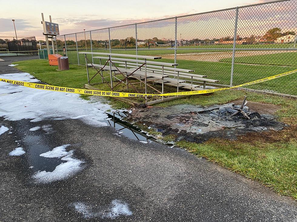 Monmouth Beach Police looking for who set fire to a porta-jon