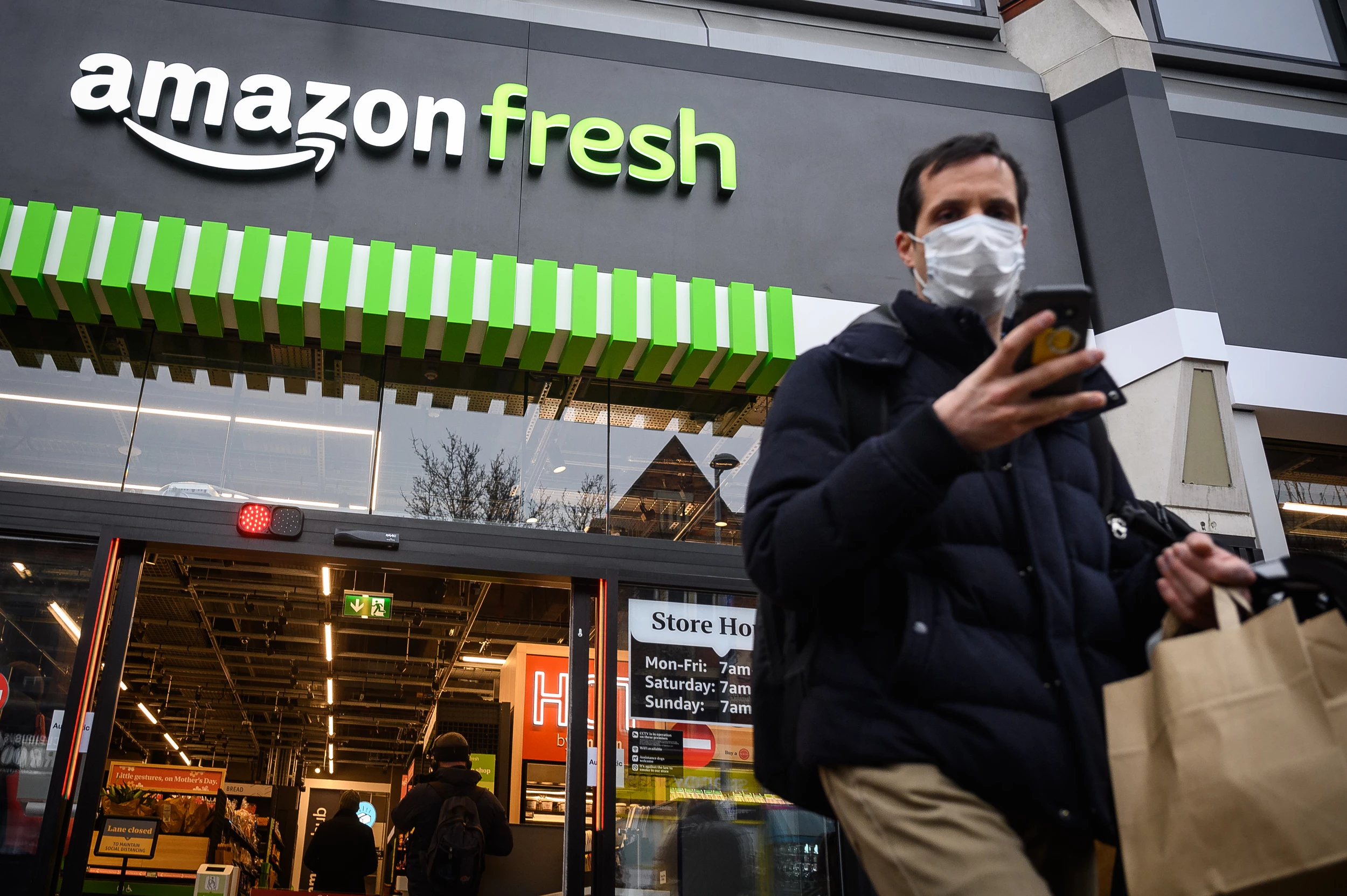 First Amazon Fresh Store in New Jersey