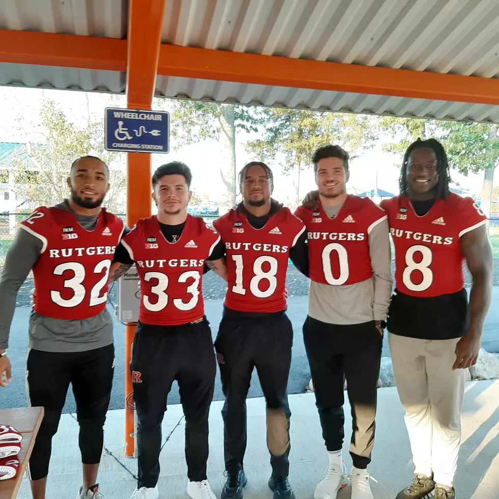 Rutgers Players Help Create A Special Moment in Toms River
