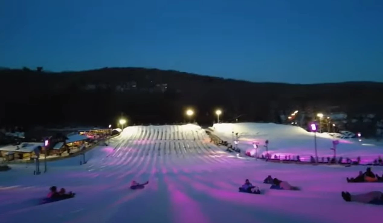 Snow tubing in the Poconos, Best snow tubing in PA
