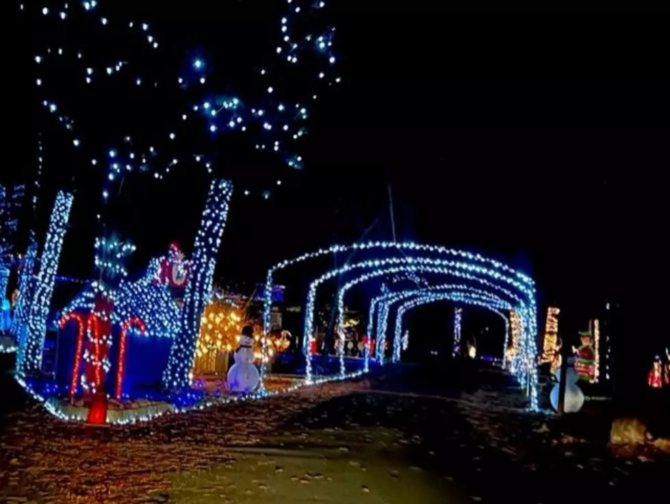 Check Out the Amazing Winter Wonderland Light Show