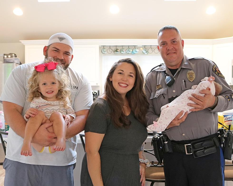Officer Blue Baby Girl Headwrap  Law Enforcement –