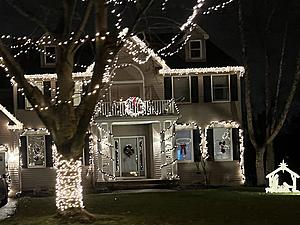 I’m Hoping This Toms River, NJ Community of White Lights Decorates...