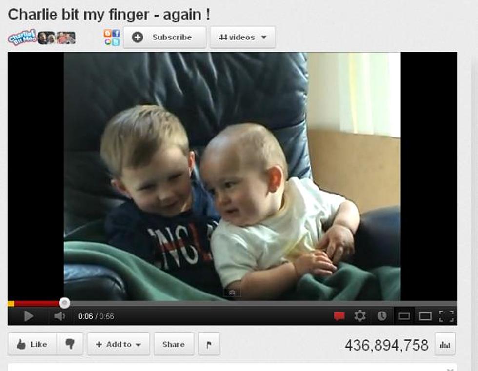 &#8220;Charlie Bit My Finger&#8221; Most Watched YouTube Video Ever [VIDEO]