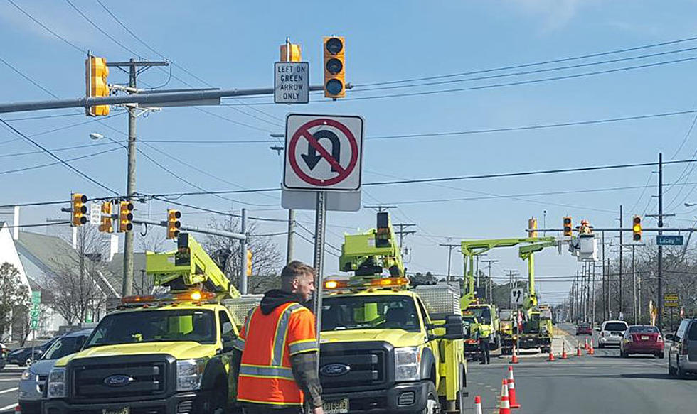 Safety enhancement sprouts up at notorious Lacey intersection