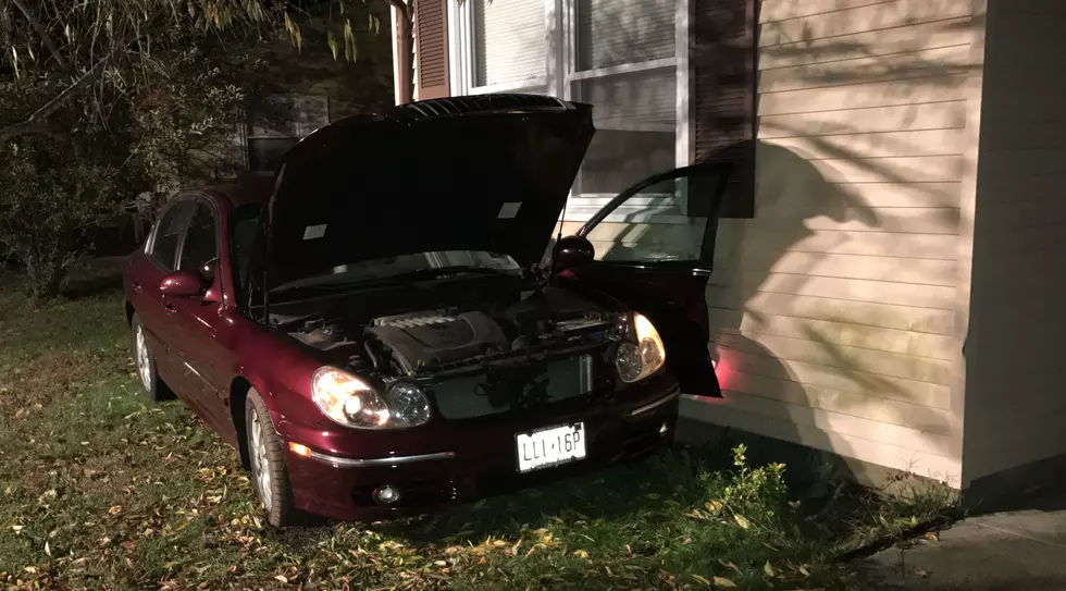 Driver wings pedestrian, house, and electrical box, says Manchester PD