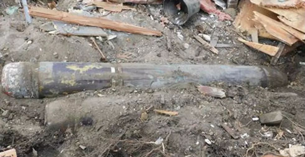 Torpedoes dug up at Jersey Shore demolition site